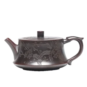 Longchu Handmade Yixing Purple Clay Teapot