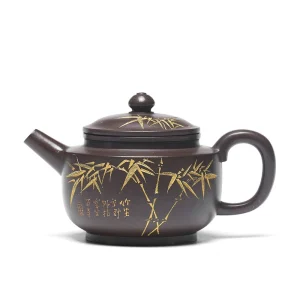 Jinzhu Gaosheng Zhu Bao Ping'an Yixing Teapot