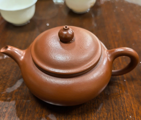 How to remove buildup in yixing teapot?