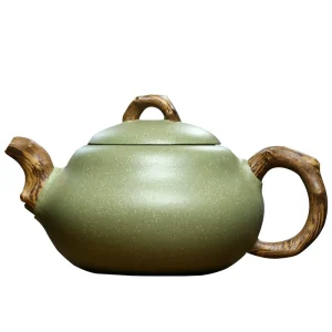 Gourd Shape Fully Handmade Zisha Teapot 240cc