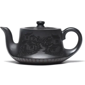 Chen Qu Melody Yixing Large Capacity Zisha Teapot 500cc
