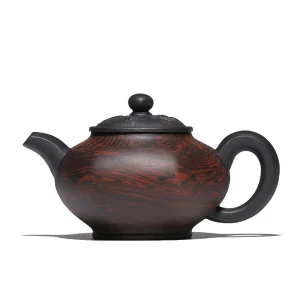Handmade Jinyu Mantang Yixing Zisha Teapot (Abundant Fortune) 270cc