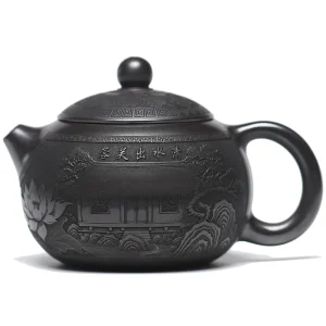 Hibiscus Xishi Yixing Zisha Teapot Shape 360cc