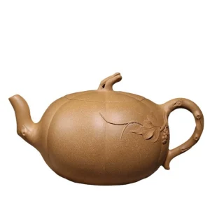 Grape Melon Shape Yixing Zisha Teapot 400cc
