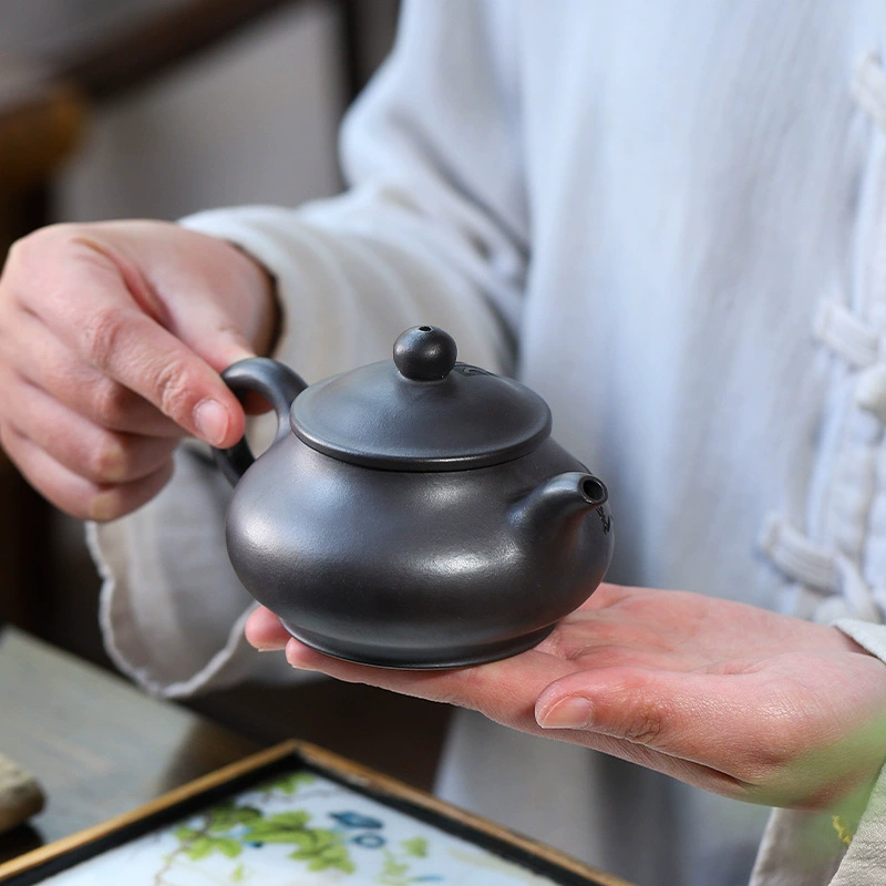 Pan Hu Yixing Zisha Teapot Kung Fu Tea Set 220cc - Image 4
