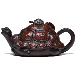 Lucky Turtle Design Yixing Zisha Tea Pot 210cc