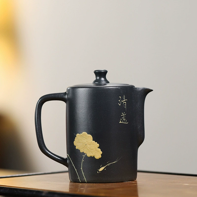 Pure Handmade Clivia Yixing Zisha Teapot 240cc - Image 4