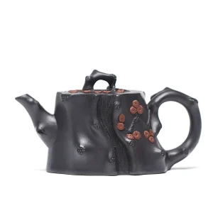 Classic Pine Stump Style Yixing Zisha Tea Pot 260cc