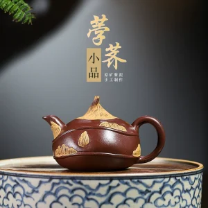 Mini Water Chestnut Shape Yixing Zisha Teapot 100cc