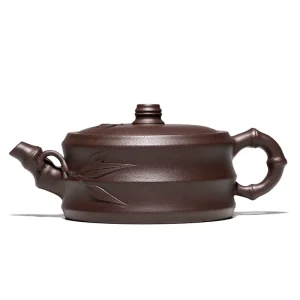 Full Handmade Bamboo Segment Yixing Zisha Teapot 240cc