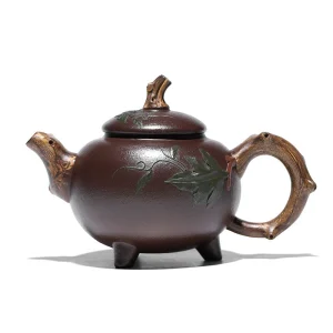 Traditional Auspicious Gourd Yixing Zisha Tea Pot 340cc