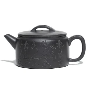 Full Handmade Ancient Road Han Tile Yixing Zisha Teapot