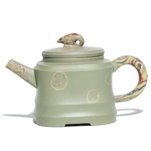 Artisanal Jiao Ni Contentment Home Use Zisha Tea Pot