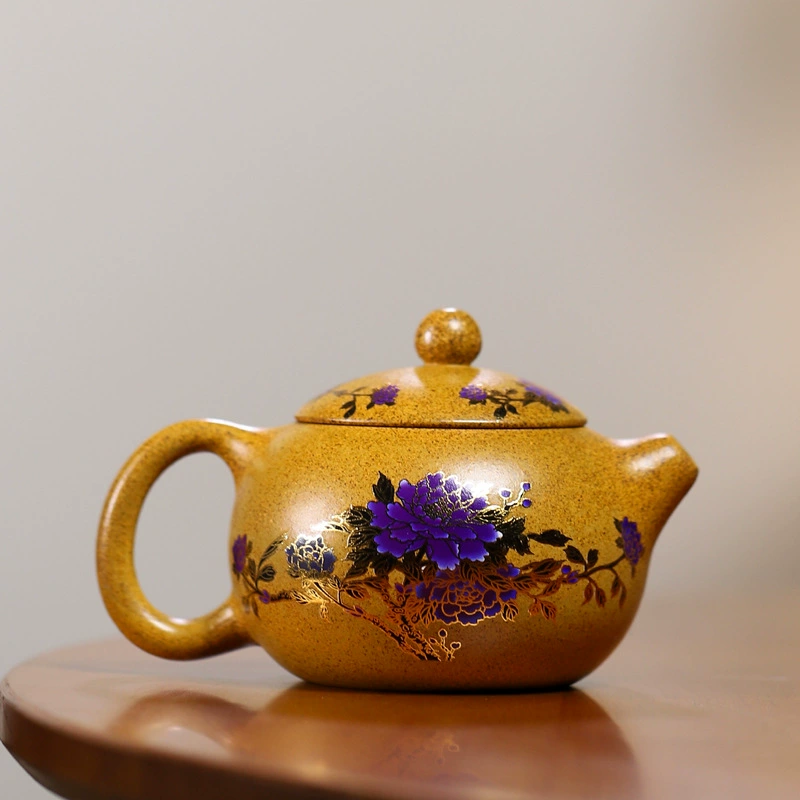 Handmade Colorful Xishi Shape Purple Clay Teapot China Origin - Image 4