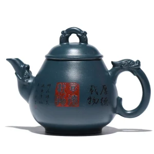 Full Handmade Dragon Pan Yixing Zisha Teapot