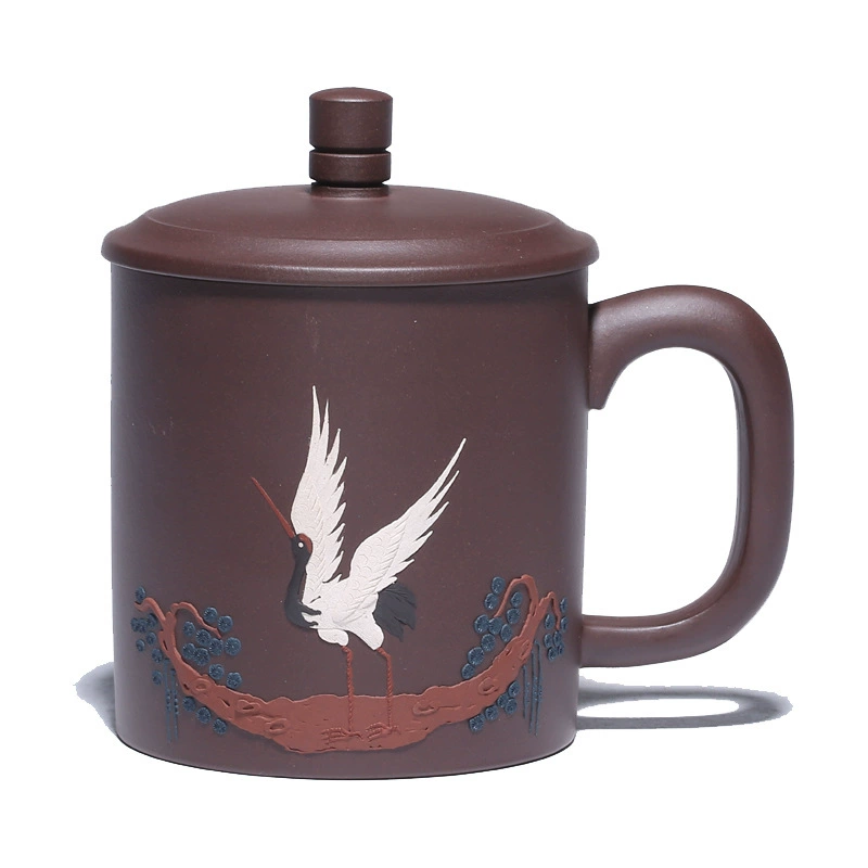 Fortune & Longevity 450ml Zisha Tea Cup - Image 2