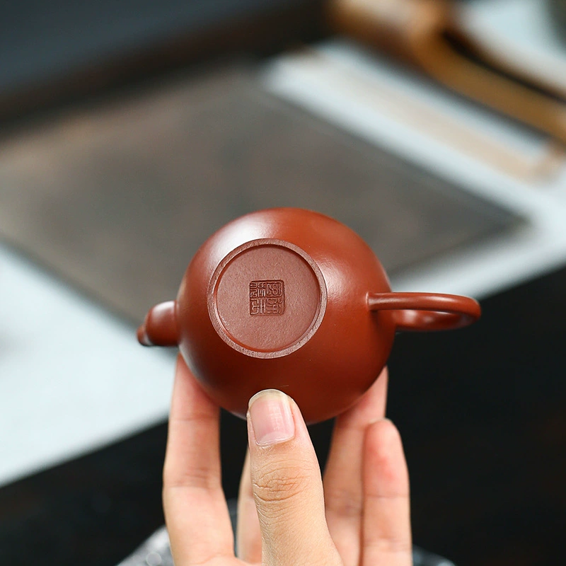 Mini Beauty Shoulder Yixing Zisha Teapot Small Capacity - Image 2