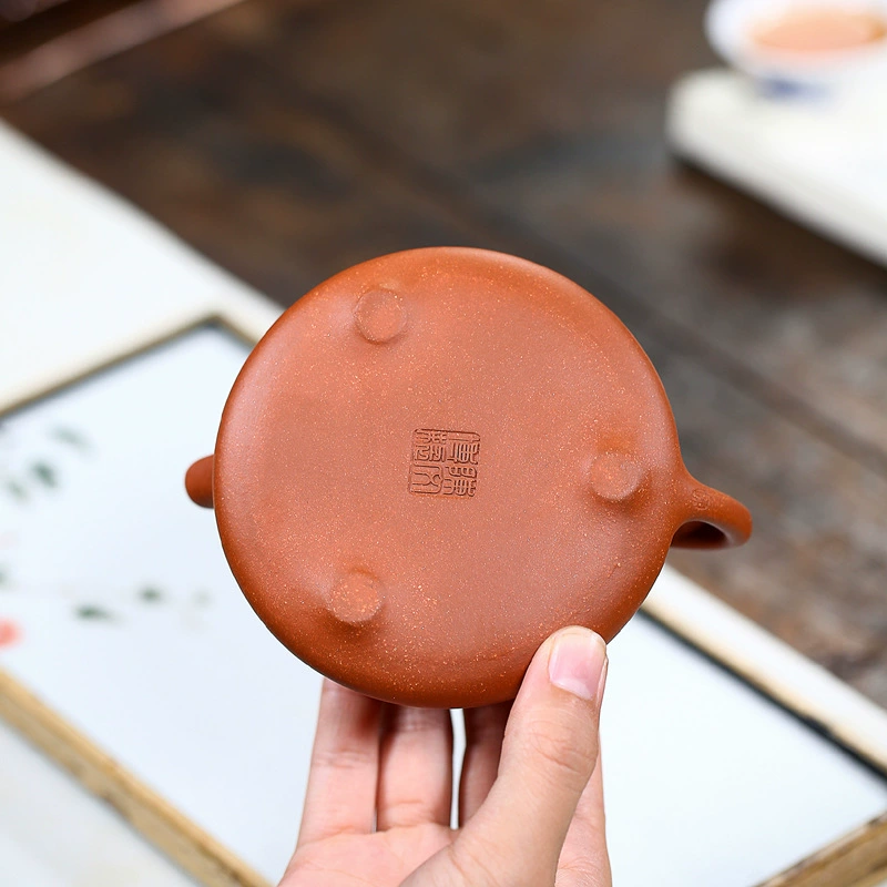Traditional Yixing Handmade Ziye Stone Piao Kung Fu Teapot - Image 3
