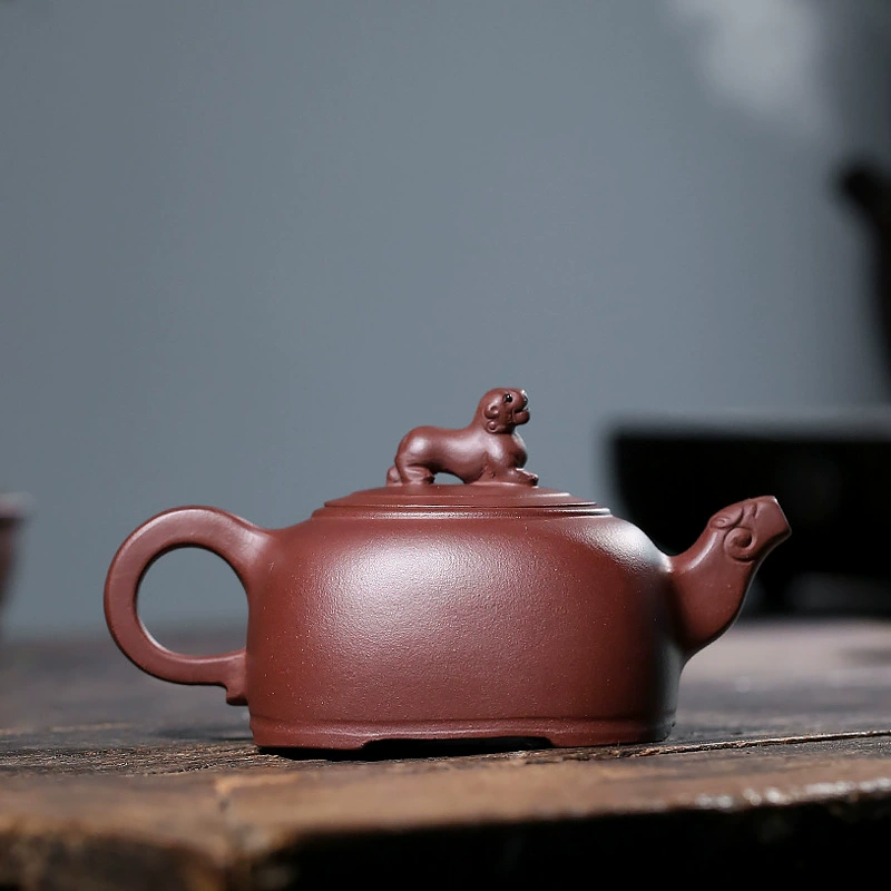 Dominating All Directions Zisha Brewing Teapot - Image 5