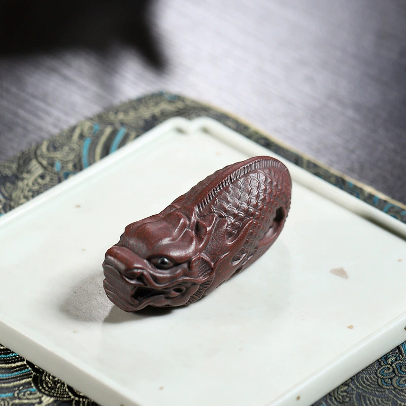Cultivable Dragon Fish Zisha Tea Pet Ornament - Image 4
