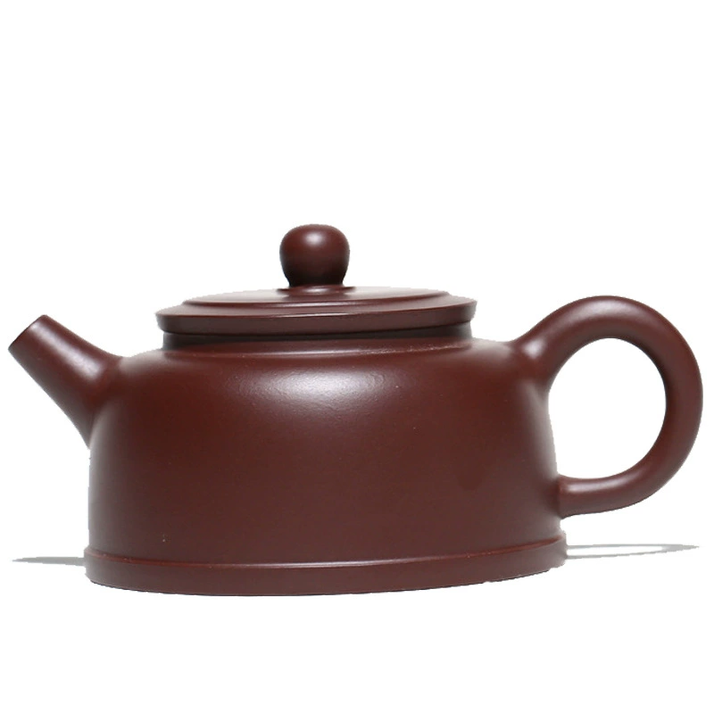 Plain Step Rising Cloud Jingzhou Shipiao Yixing Zisha Teapot - Image 5