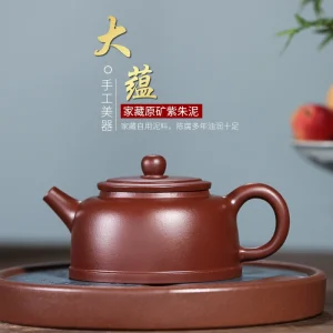Handcrafted Large Dayun De Zhong Purple Clay Teapot China Direct Delivery