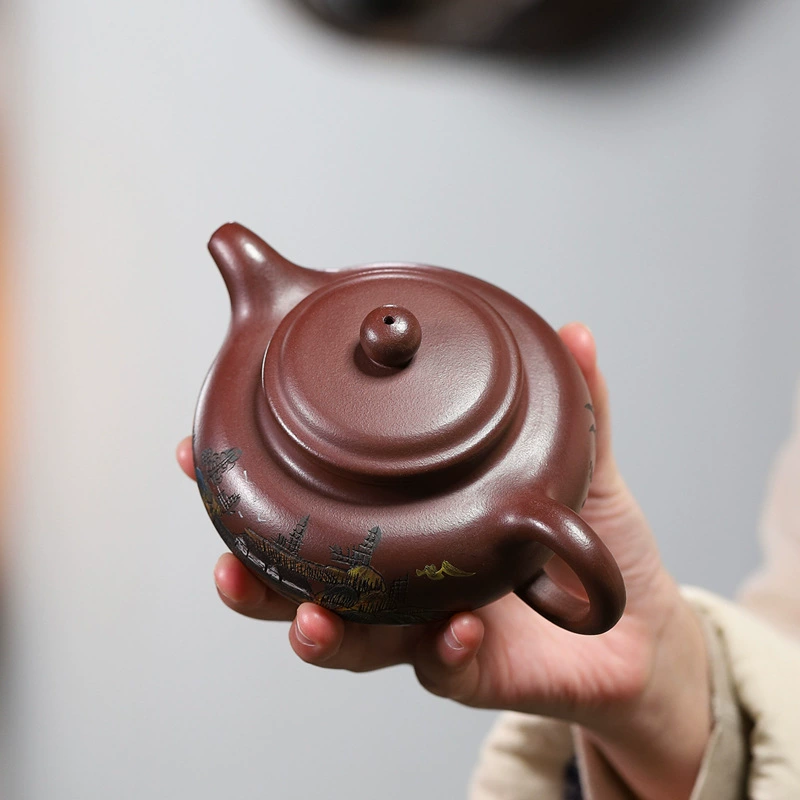 Duo Zhi Style Zisha Kung Fu Teapot - Image 4