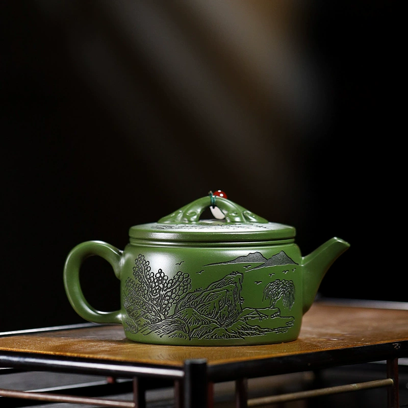 Jiangnan Han Wa Handmade Yixing Zisha Teapot for Gongfu Tea - Image 3