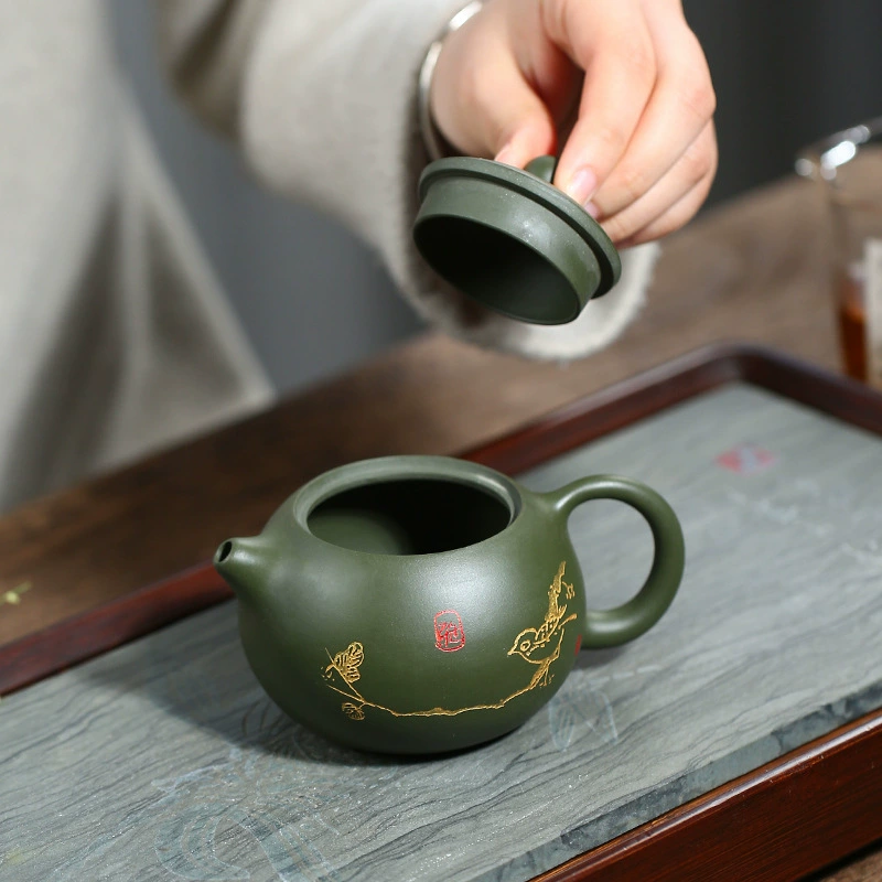Full Handmade Elegant Charm Xishi Yixing Zisha Teapot - Image 3