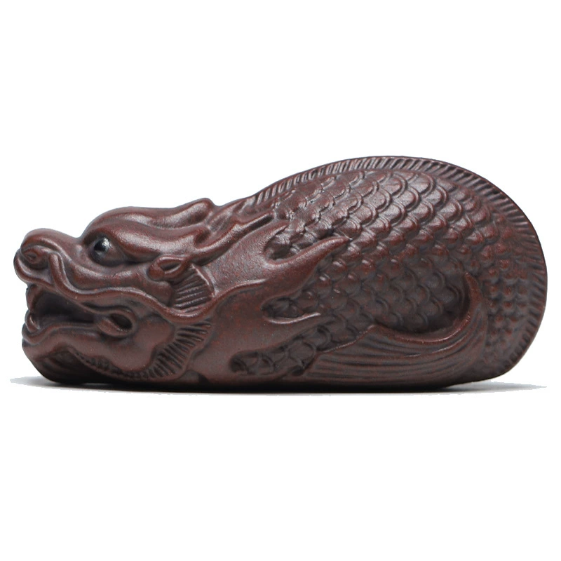 Cultivable Dragon Fish Zisha Tea Pet Ornament - Image 2