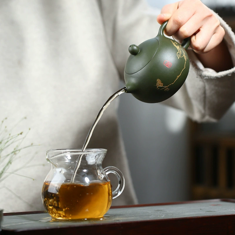 Full Handmade Elegant Charm Xishi Yixing Zisha Teapot - Image 2