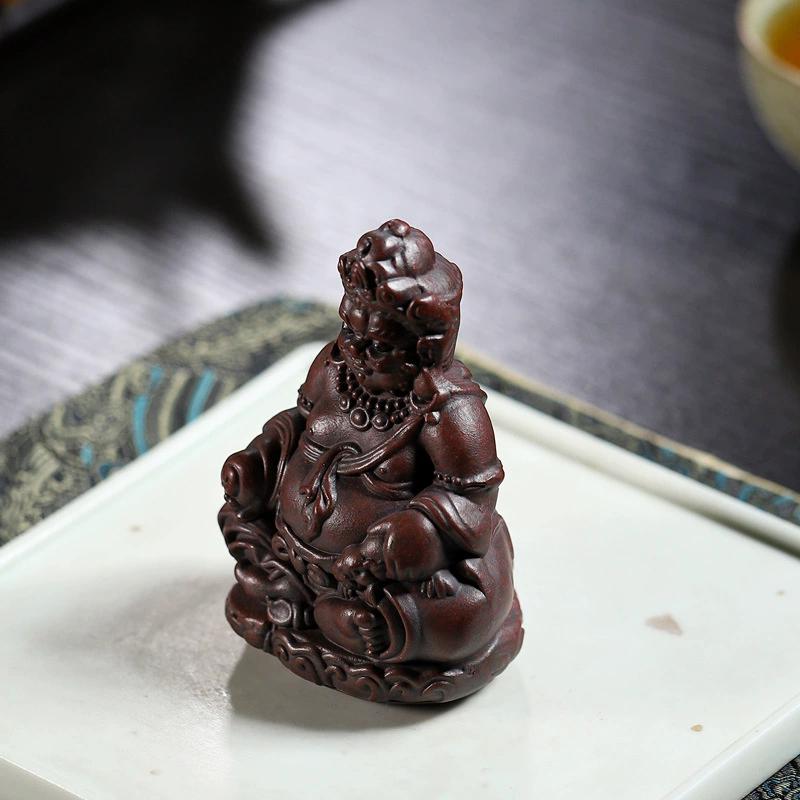 Zisha Tea Pet (Yellow God of Wealth ) - Image 4