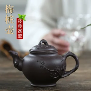ZishaTeapot Spring Plum Blossom Full Handmade