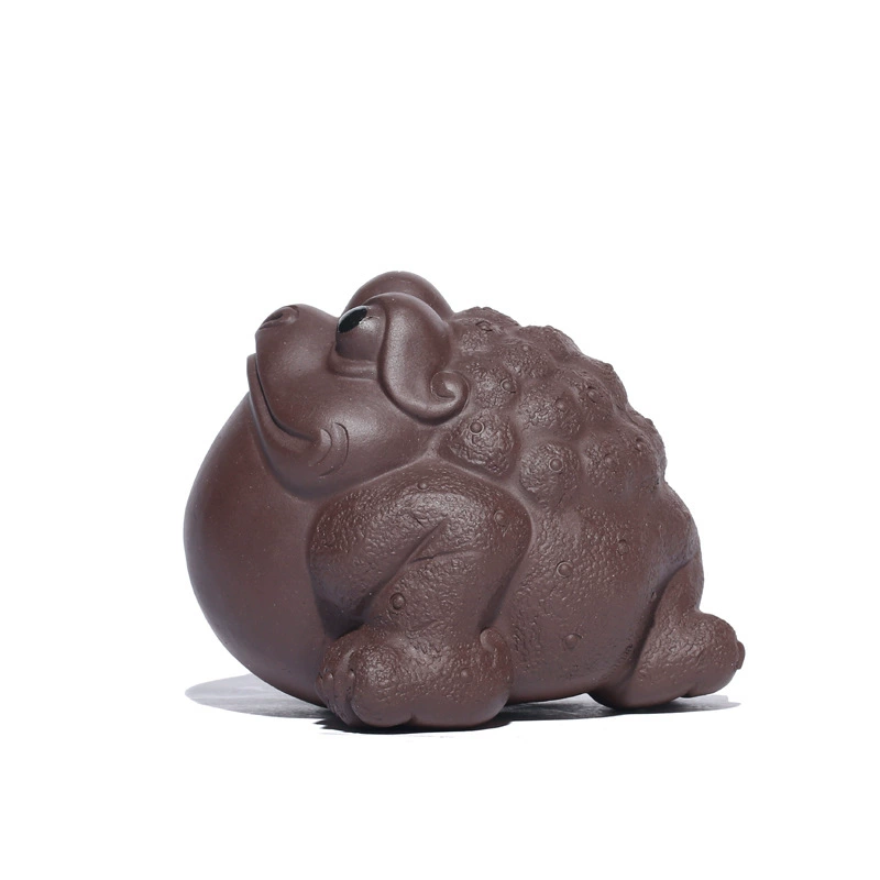 ZishaTeaPet Golden Toad Ornament - Image 2