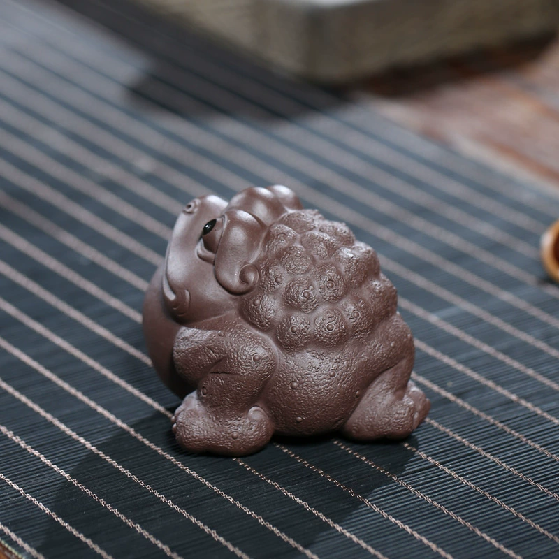 ZishaTeaPet Golden Toad Ornament - Image 5