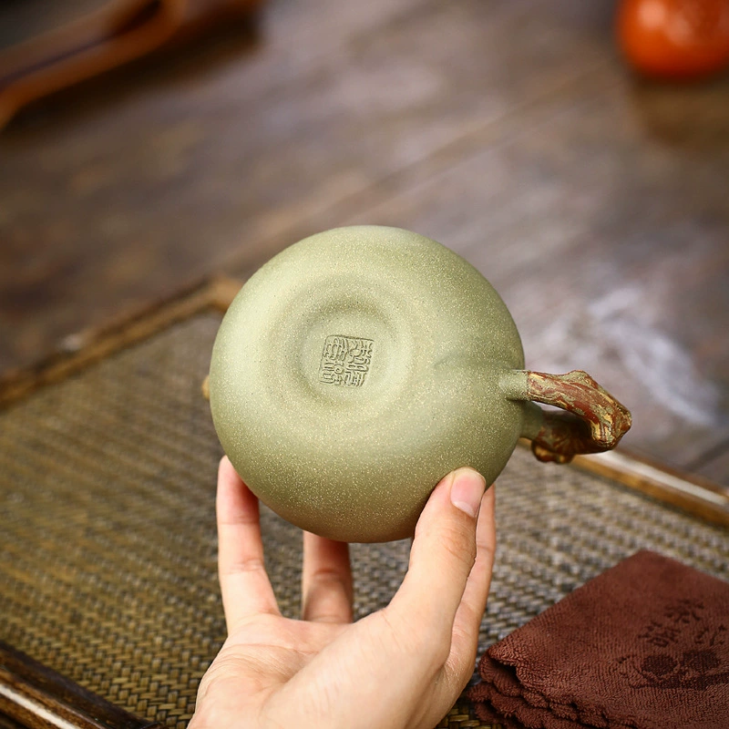 ZishaTeapot Auspicious Monkey Full Handmade - Image 3