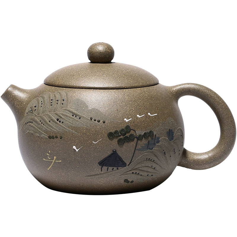 ZishaTeapot Xishi Splendid Mountains and Rivers - Image 2