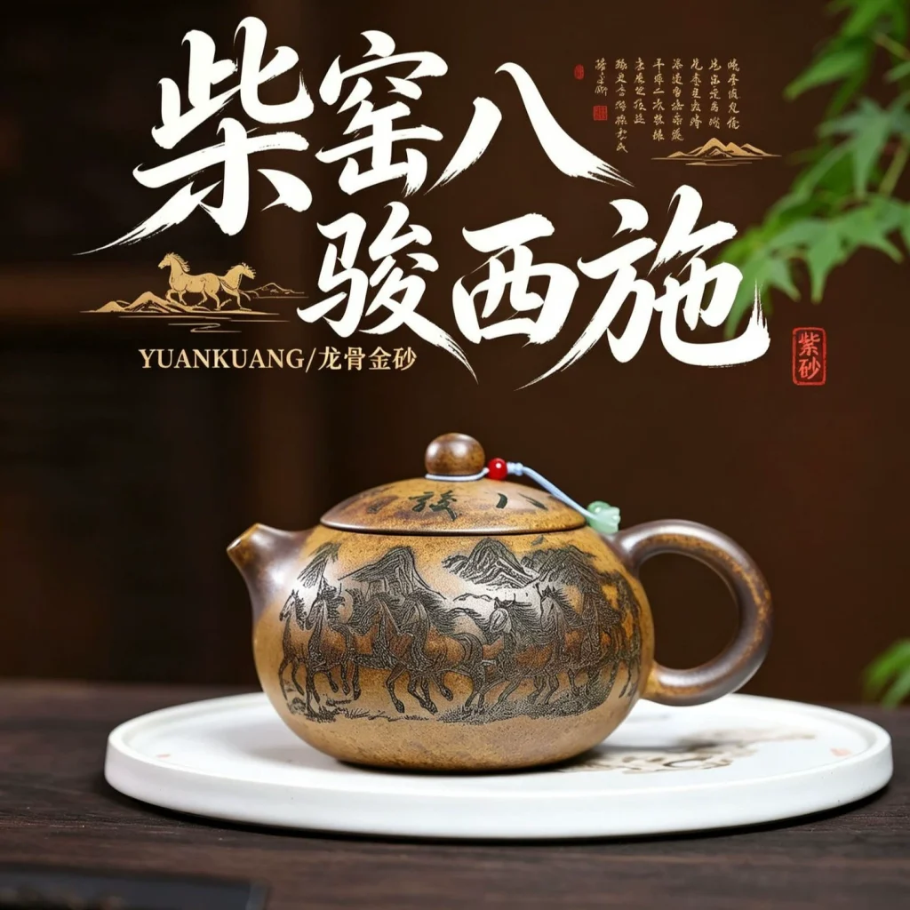 Yixing Xishi Zisha Teapot (Ba Jun Tu)