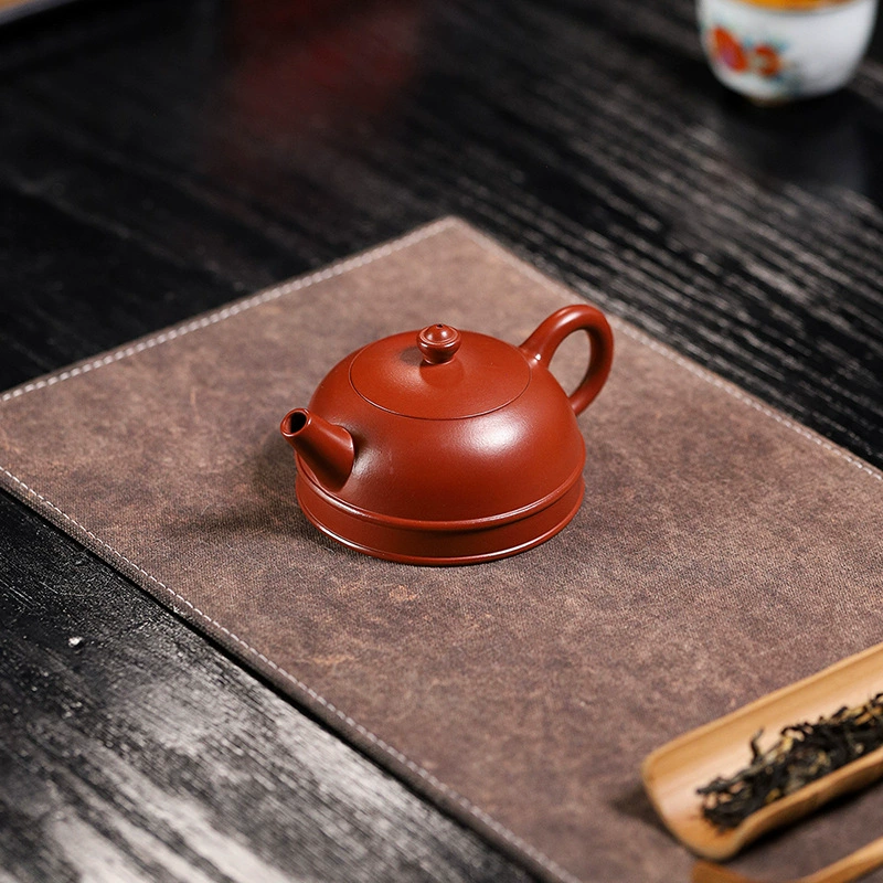 Handmade Double Line Half Moon Zisha Teapot Chinese Tea Kettles - Image 4