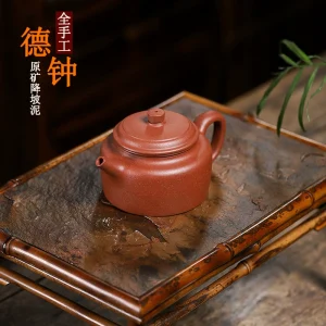 Handcrafted Dezhong Zisha Teapot Directly Shipped from China
