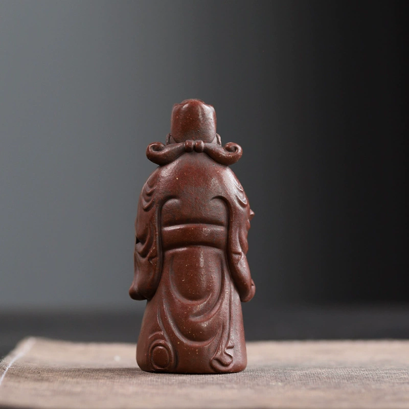 Handmade ZishaTeaPet God of Wealth Decor - Image 5