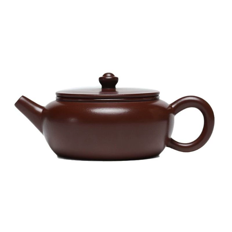 Handmade Ball Hole Flat Cheng Pot Chinese Tea Kettles - Image 2