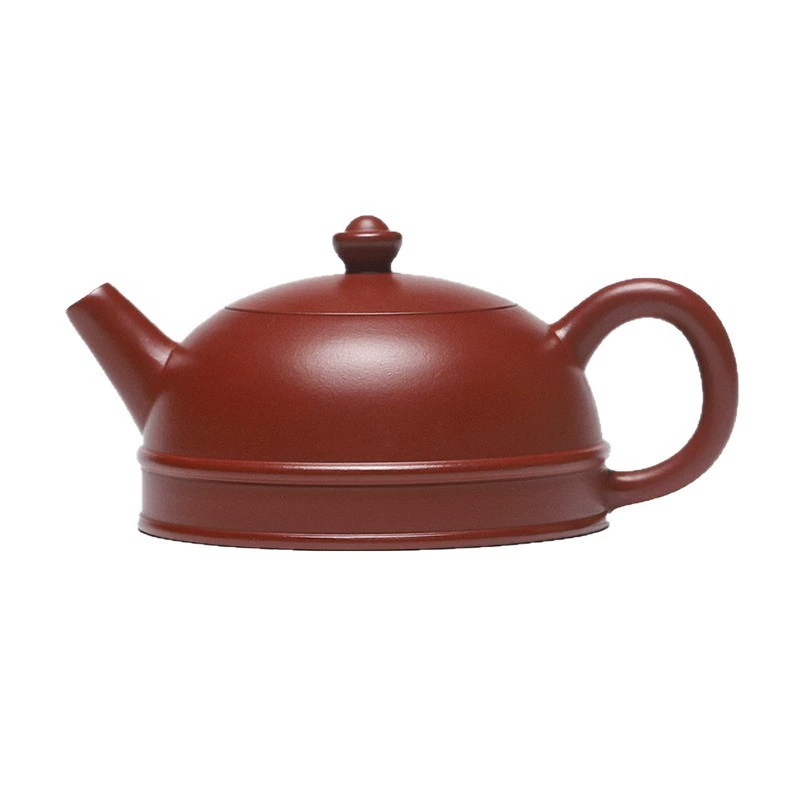 Handmade Double Line Half Moon Zisha Teapot Chinese Tea Kettles - Image 2