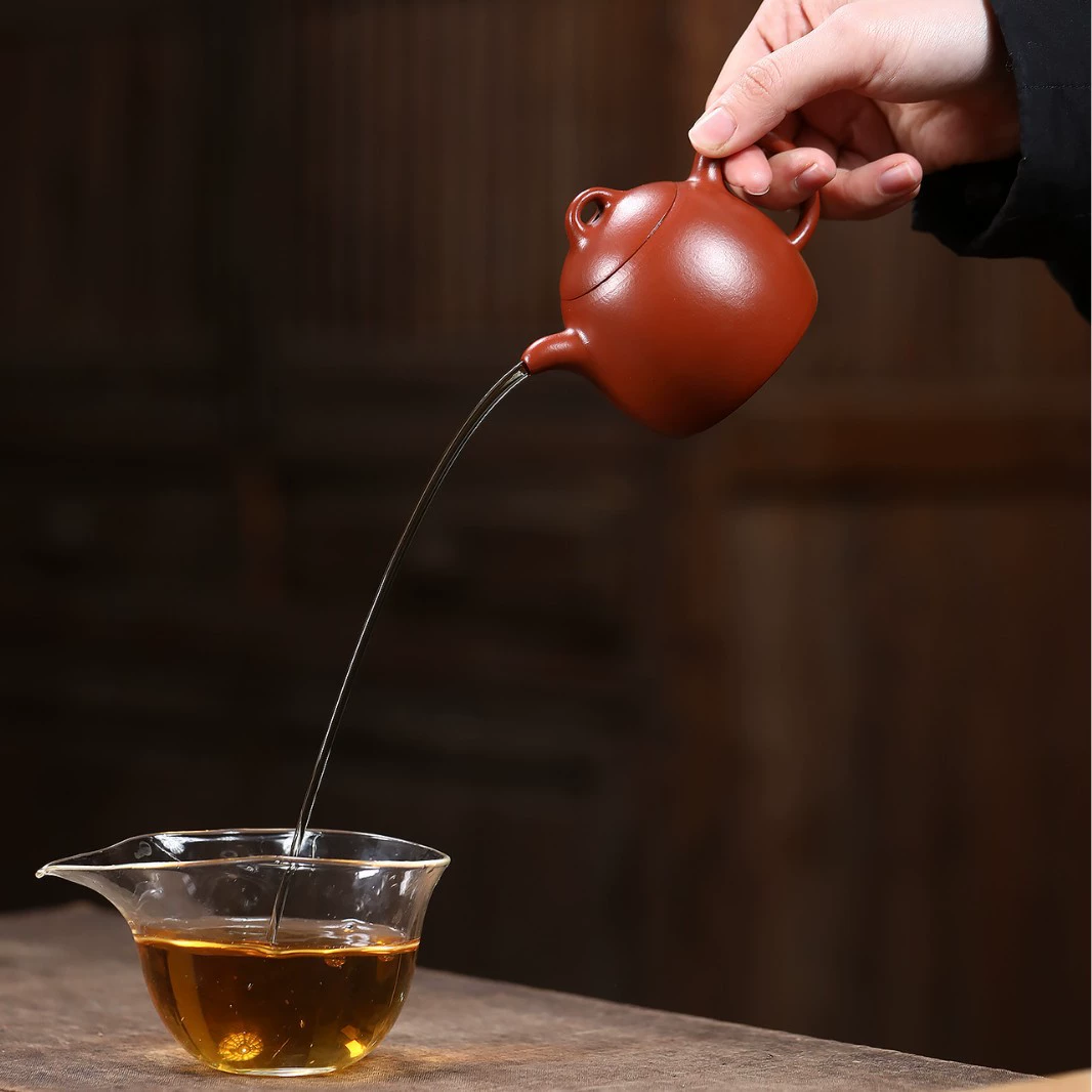 Vintage High Grade Handmade Qin Quan Zisha Brewing Kettle - Image 3
