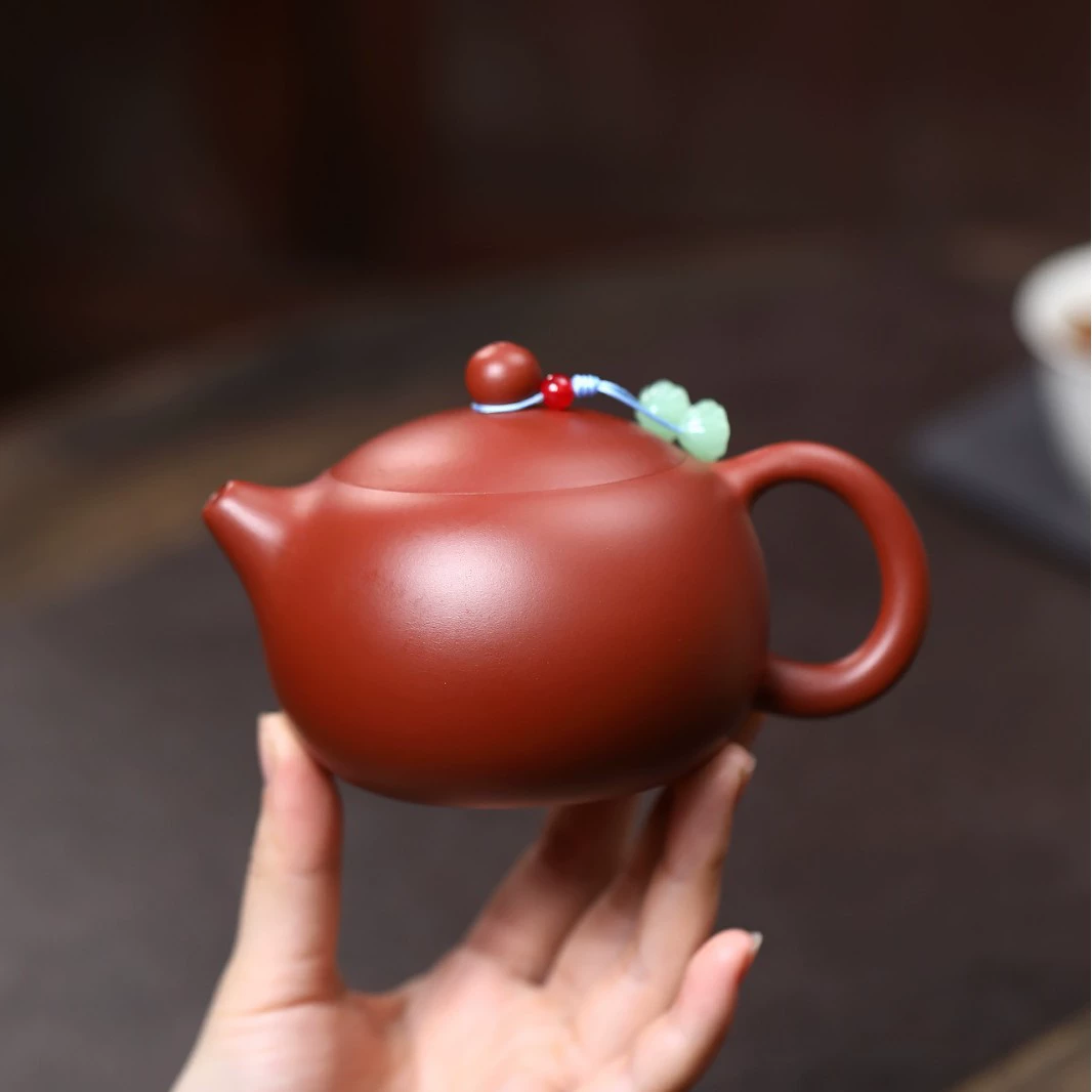 Da Hong Pao Glow Xishi Zisha Teapot - Image 4