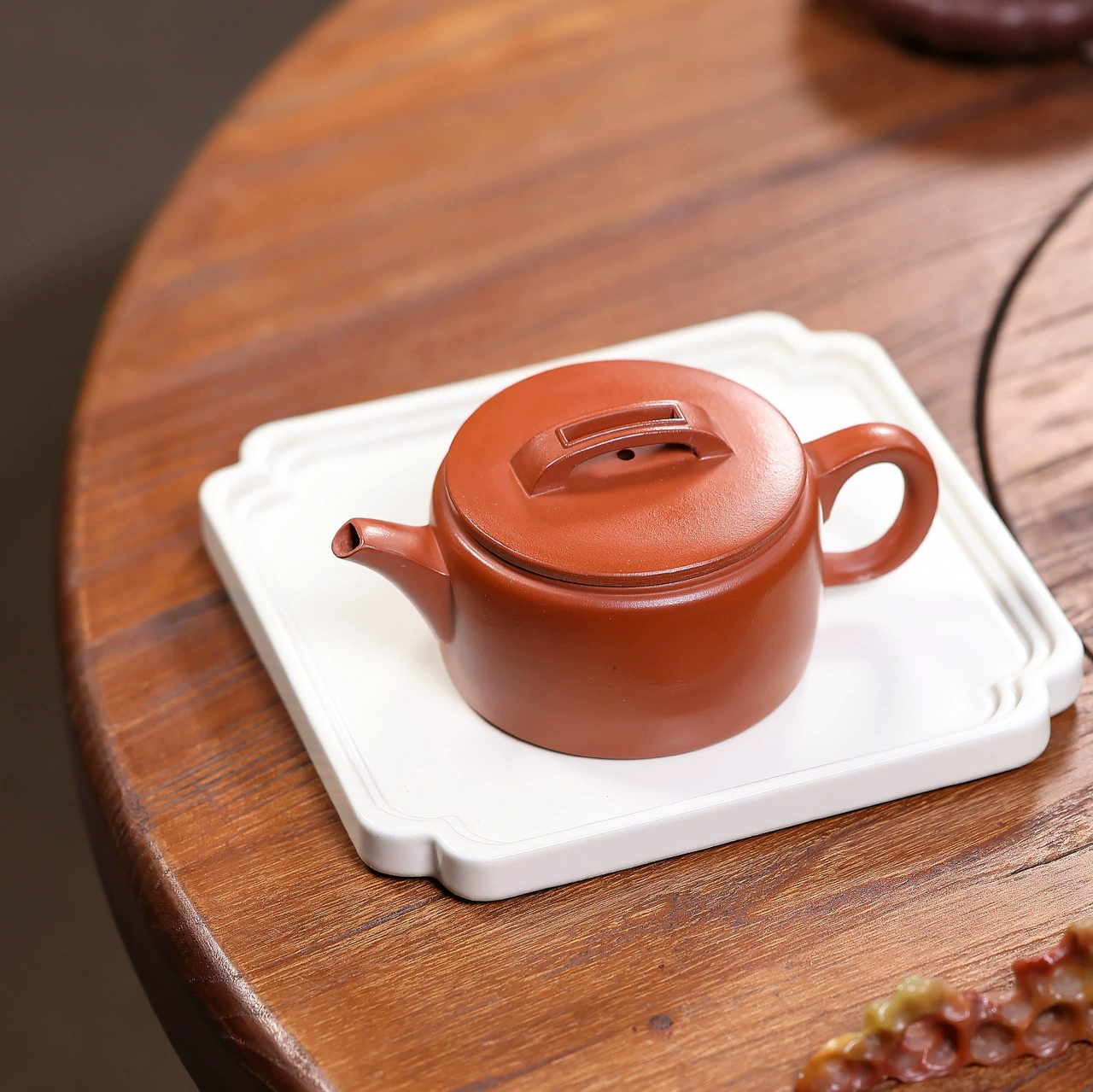 Semi Handmade Classic Literati Han Wa Clay Tea Pot - Image 5