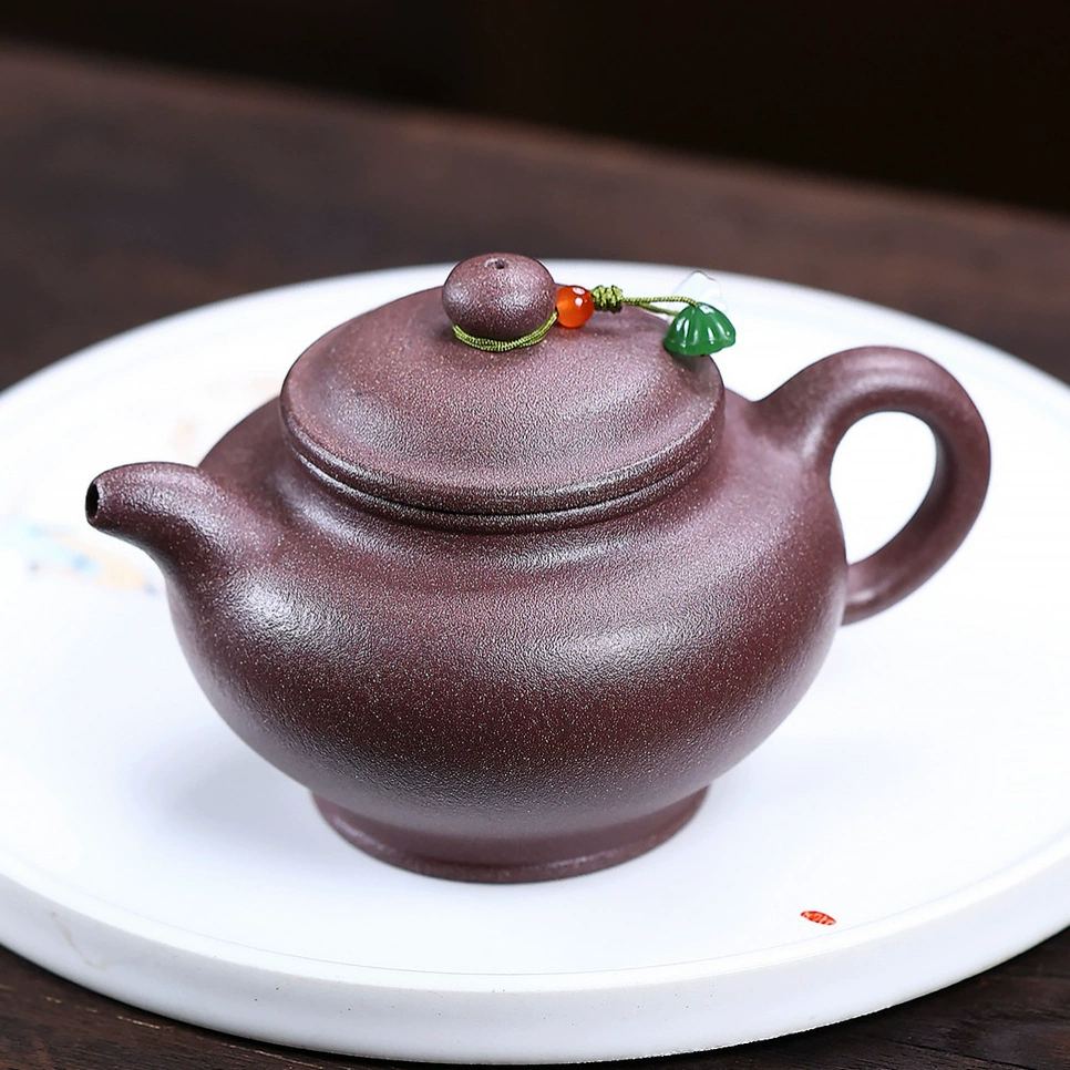 Handmade Plain Unadorned Duo Zhi Zisha Teapot - Image 5