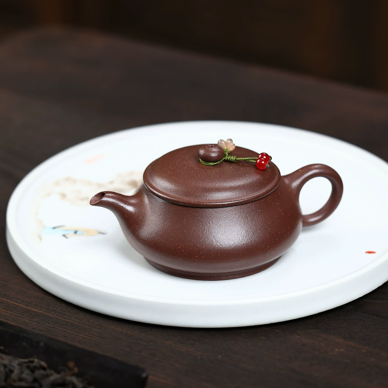 Semi-Handmade Jinsha Wenren Clay Teapot Chinese - Image 5