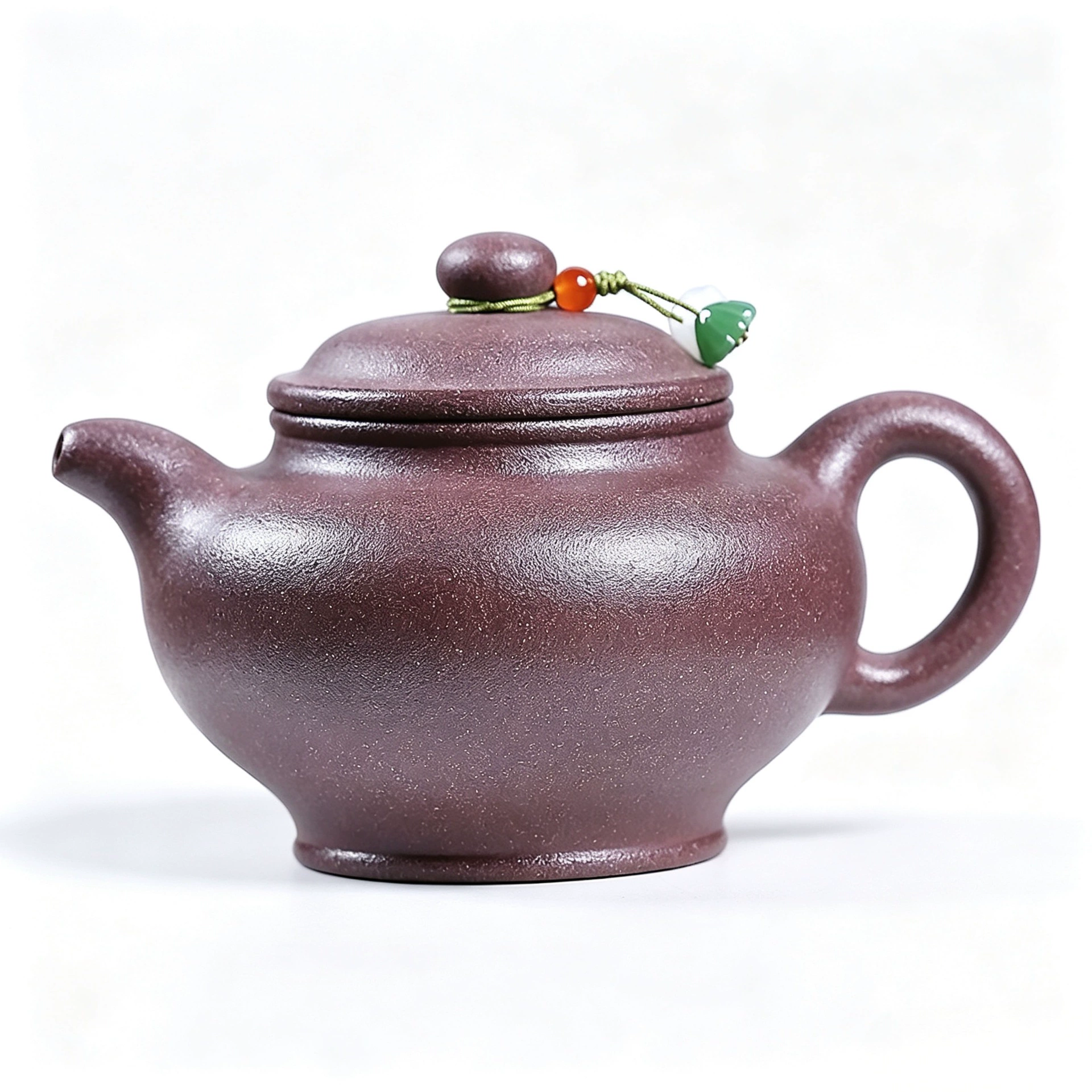 Handmade Plain Unadorned Duo Zhi Zisha Teapot - Image 2