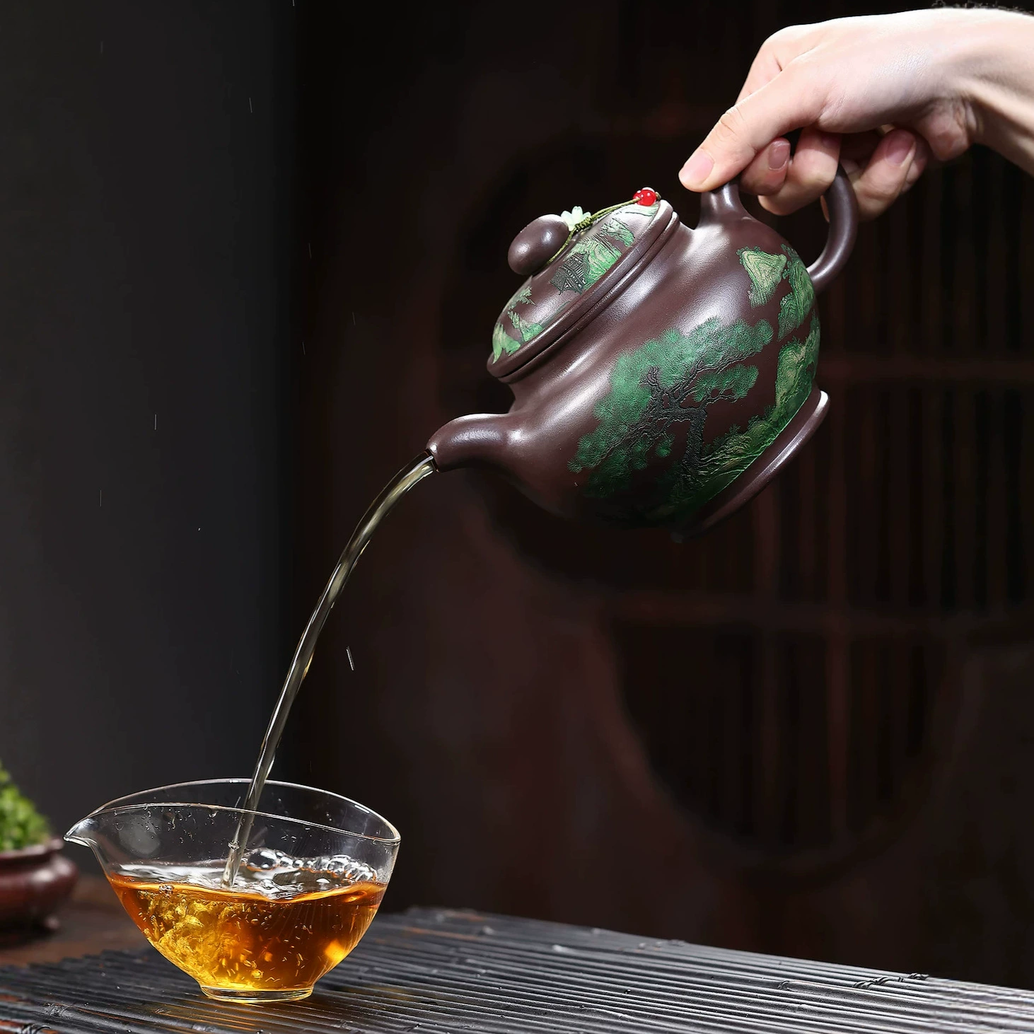 Chinese Tea Kettle Handmade Laozini Meijing Duozhi Large Capacity - Image 2